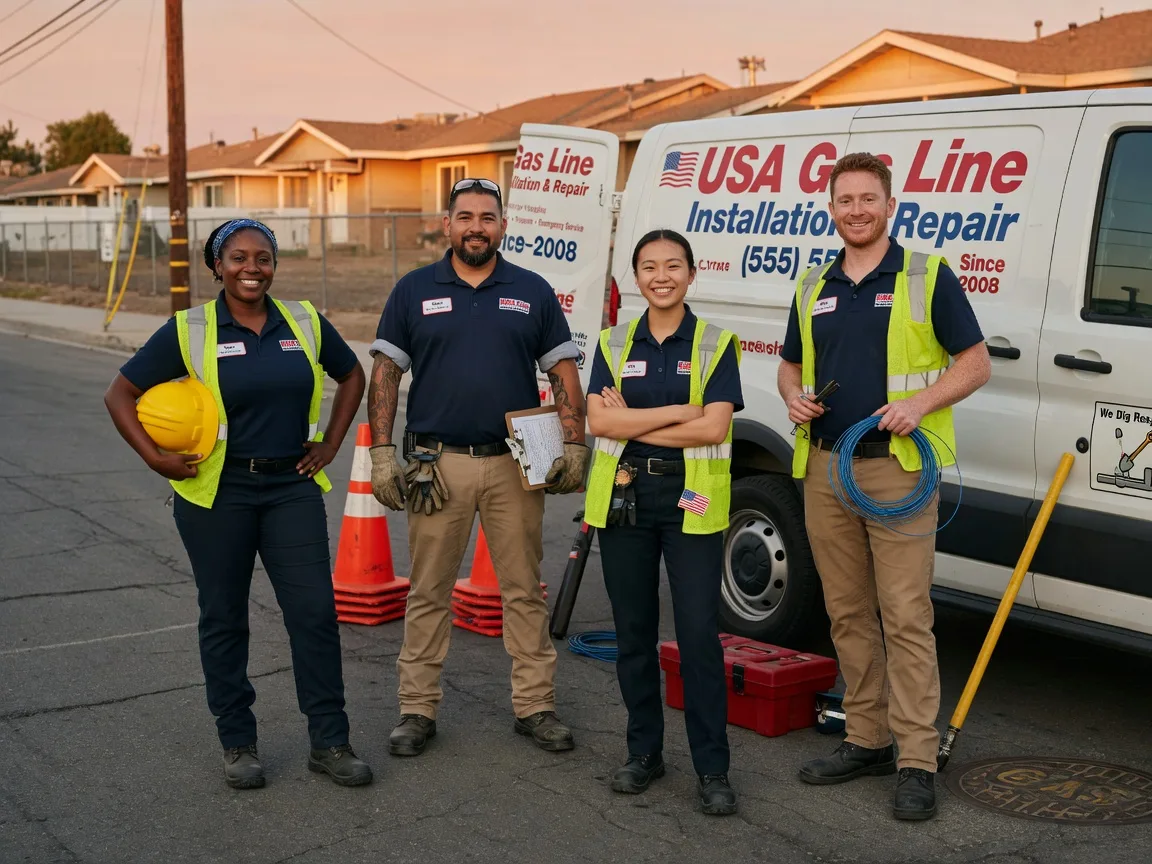 Gas Line Installation company in Arab, AL